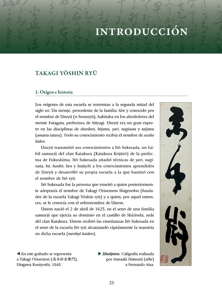 Takagi Yoshin ryu jutaijutsu (ed. castellana). Por Fernando Aixa