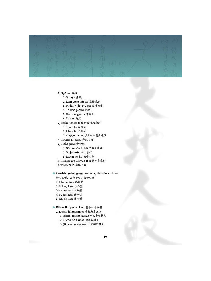 Tenchijin Ryaku no Maki. Notas de entrenamiento en Japón. Por Fernando Aixa