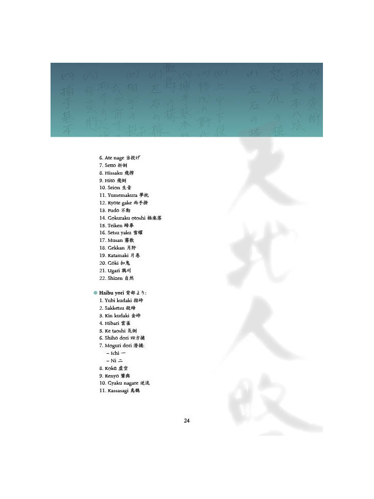 Tenchijin Ryaku no Maki. Notas de entrenamiento en Japón. Por Fernando Aixa