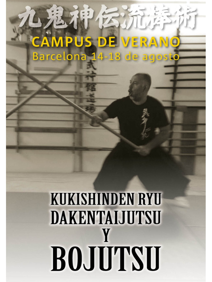 Campus de Verano Kukishinden ryu, por Fernando Aixa. Barcelona 14-18 de agosto