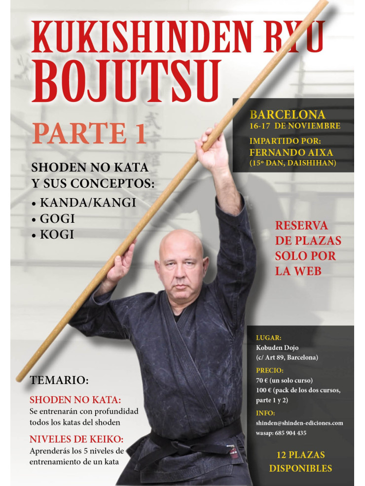 Kukishinden ryu Bojutsu (Formación completa). Por Fernando Aixa