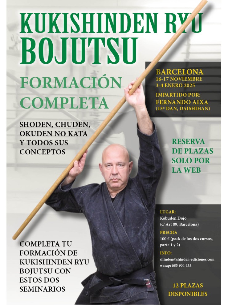Kukishinden ryu Bojutsu (Formación completa). Por Fernando Aixa