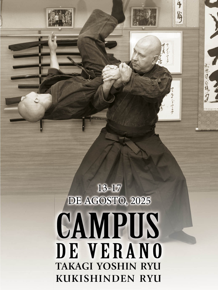 Campus de Verano 2025 Jutaijutsu, Kenjutsu, Tameshi giri, por Fernando Aixa. Barcelona 13-17 de agosto