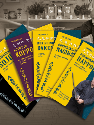 Colección Bujinkan Densho (suscripción 6 libros). Edición castellana. Por Fernando Aixa