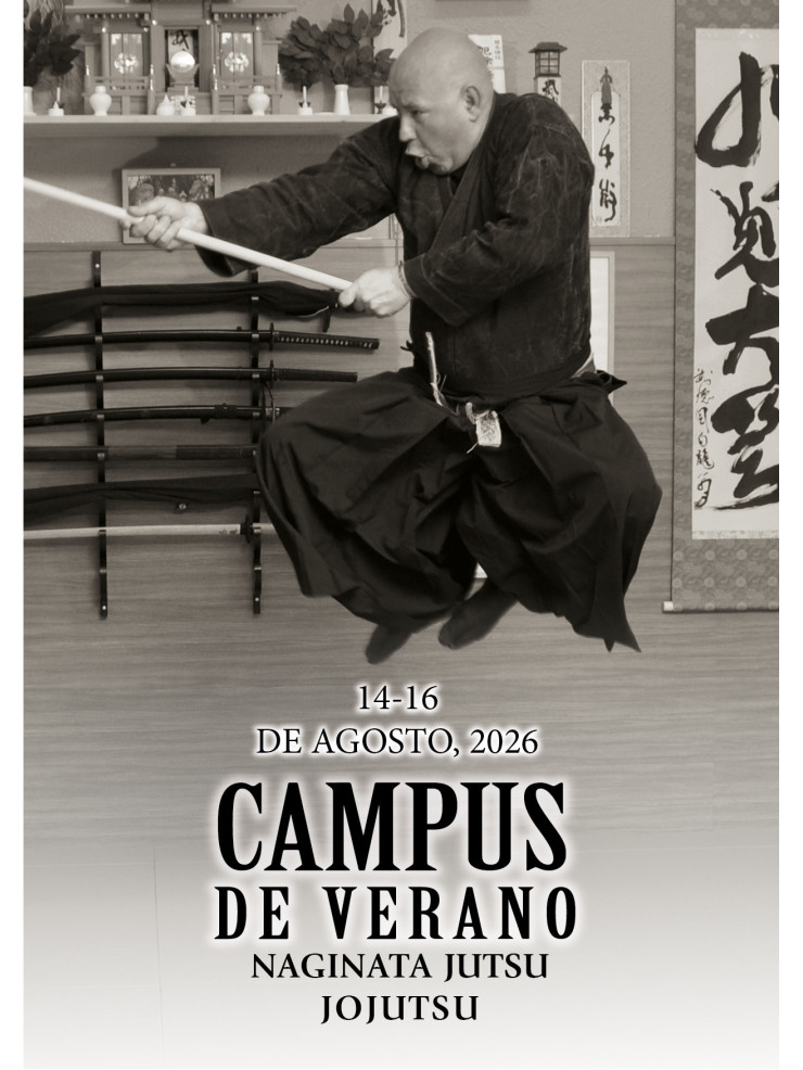Campus de Verano 2026 (Naginata y Jojutsu). Por Fernando Aixa, 14-16 de agosto